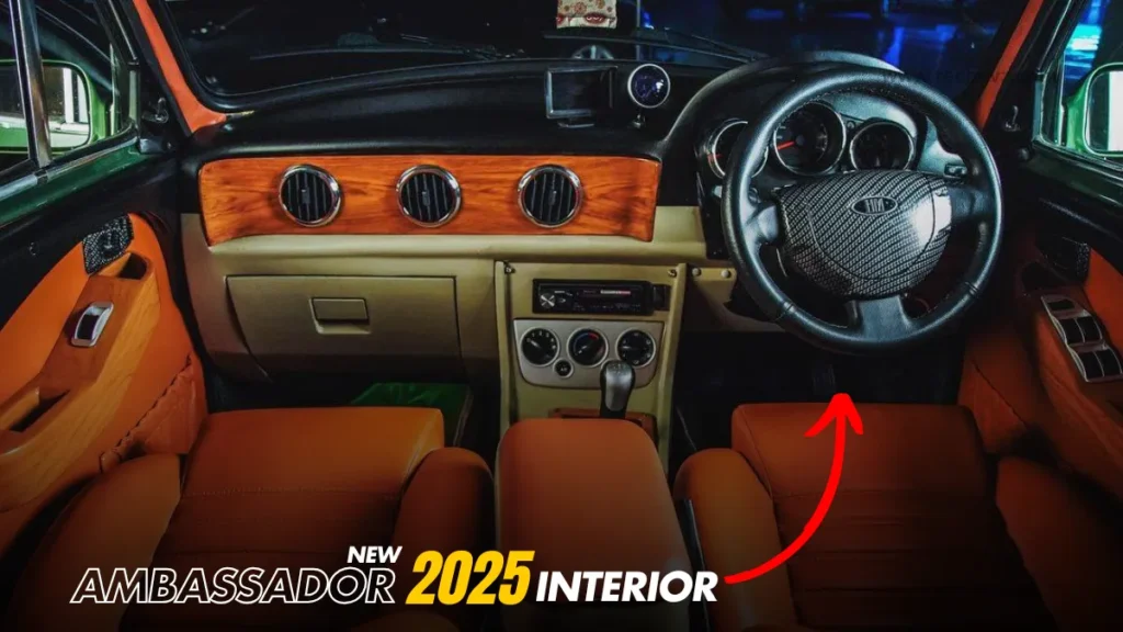 New Ambassador Car interior hd images