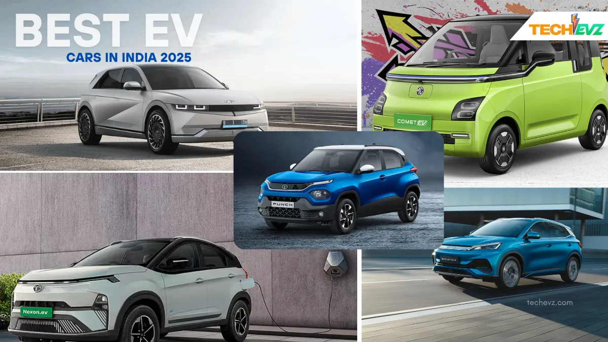 Top 5 Best EV Cars in India (2025)